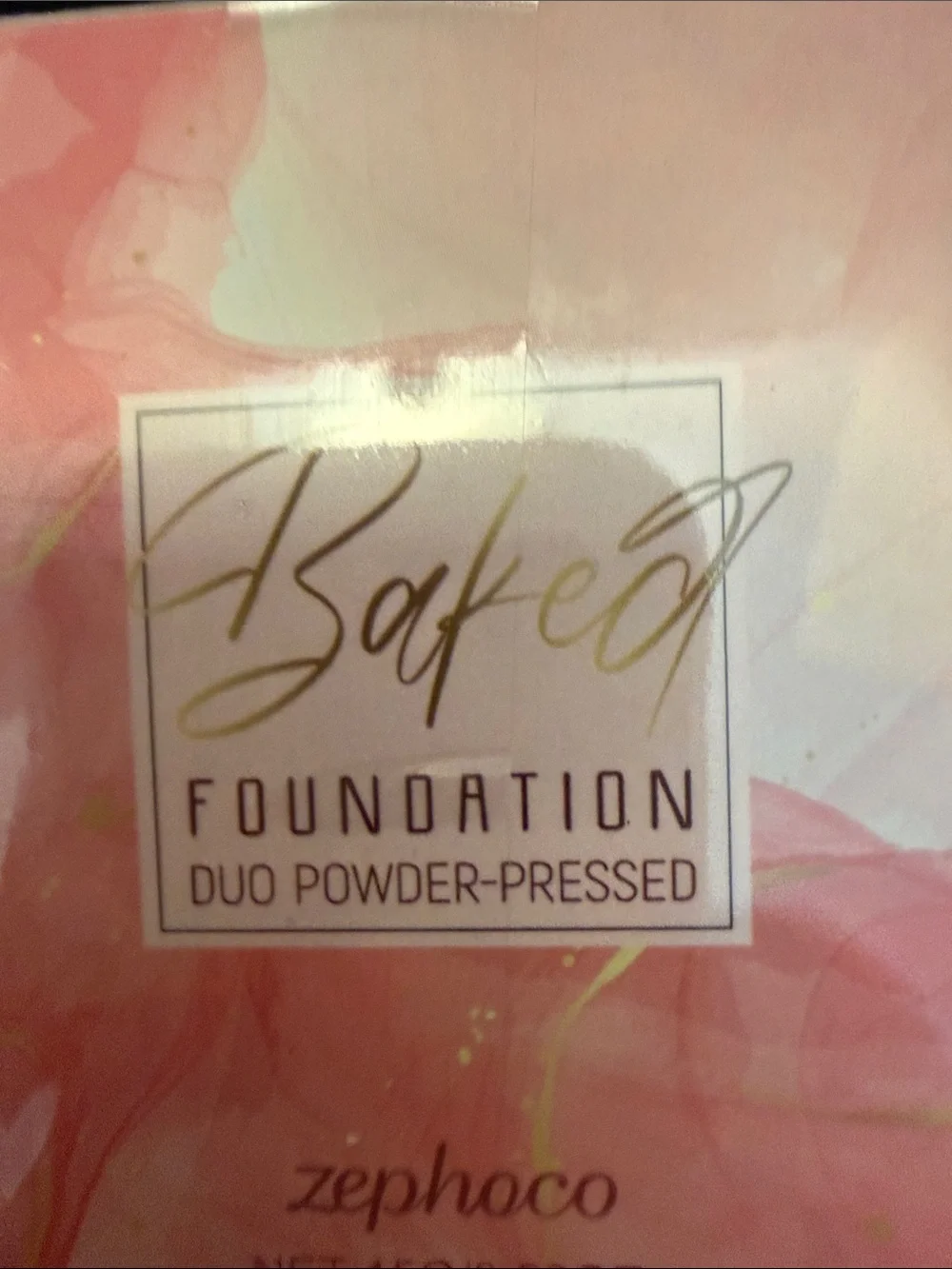 Pink Duo Powder Foundation Compact with Brush Applicator